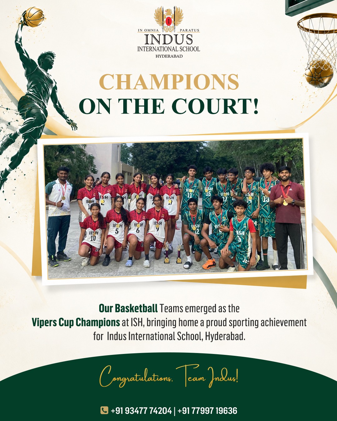 Team Indus Basketball